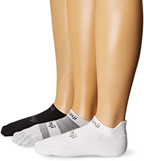 Injinji Run 2.0 Lightweight No Show Toe Socks 3 Pack