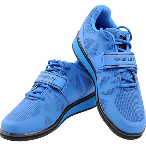 Nordic Lifting Powerlifting Shoes for Heavy Training - Best Men's Squat & Weightlifting Shoe - MEGIN 1 Year Warranty