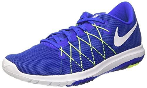 Nike Mens Flex Fury 2 Racer Blue/White/Vlt/DP Royal Blue Running Shoe 11.5 Men US