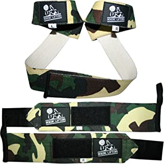 Wrist Wraps + Lifting Straps Bundle