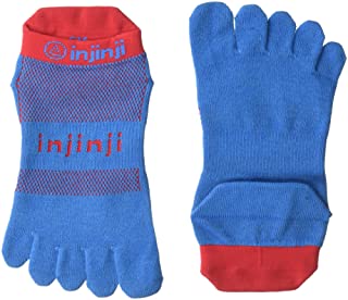 Injinji Run Original Weight No Show Xtralife Super Hero Socks