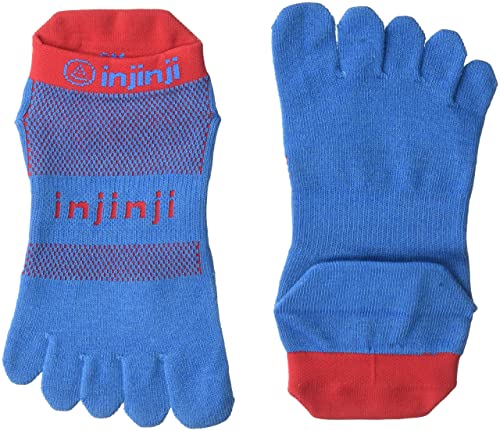 Injinji Run Original Weight No Show Xtralife Super Hero Socks