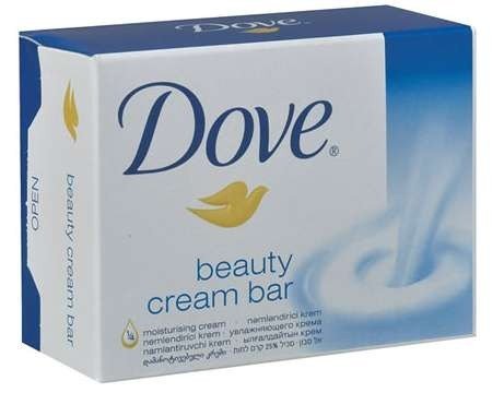 Dove Original Beauty Cream Bar White Soap 100 G / 3.5 Oz Bars