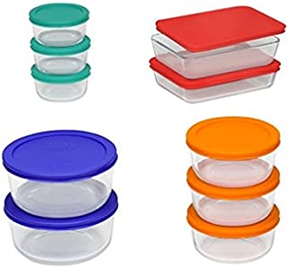 Pyrex 20-pc. Storage Set with Color Lids