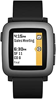 Pebble Time Smartwatch - Black