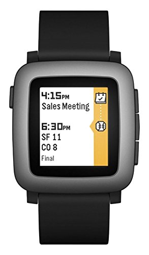 Pebble Time Smartwatch - Black