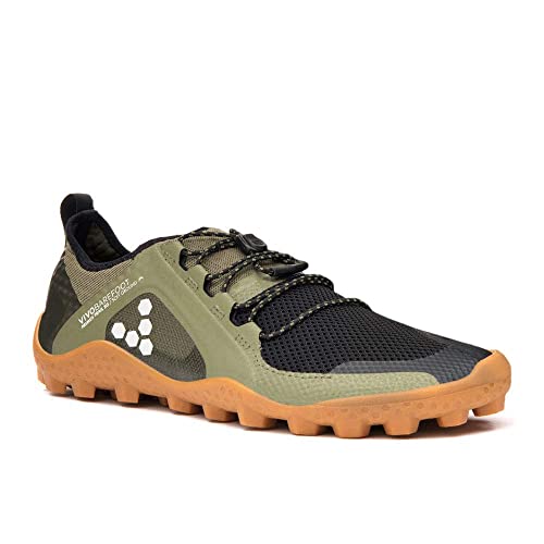 Vivobarefoot Primus Trail Soft Ground Mesh Olive Trainers