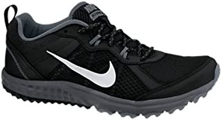 New Nike Men's Wild Trail Running Shoe Black/Grey 8 4E