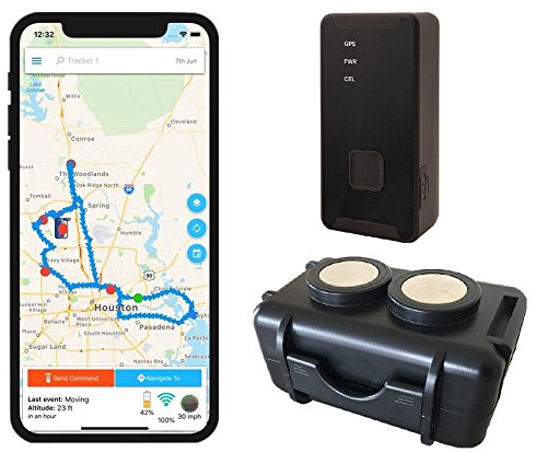 GPS Tracker - Optimus 2.0 Bundle with Twin Magnet Case