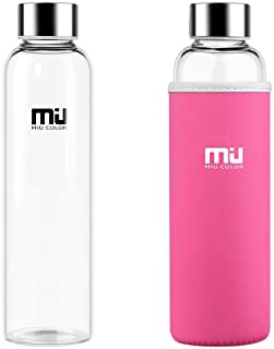 MIU COLOR Glass Water Bottle