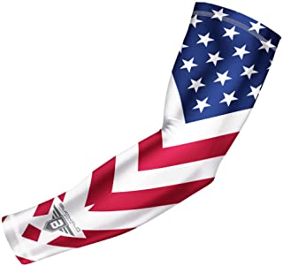 Bucwild Sports USA Flag Compression Arm Sleeve