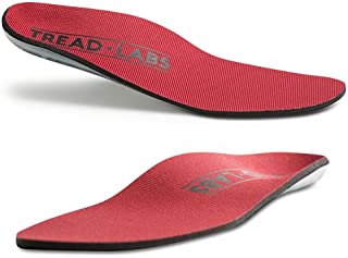 Tread Labs Stride Insoles  Orthotic Shoe Inserts Relieve Plantar Fasciitis  Treat Foot Pain  Firm Arch Support  Improve Comfort and Performance  M8-9.5 Med Arch