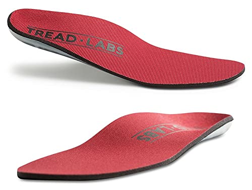 Tread Labs Stride Insoles  Orthotic Shoe Inserts Relieve Plantar Fasciitis  Treat Foot Pain  Firm Arch Support  Improve Comfort and Performance  M8-9.5 Med Arch