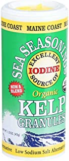 Maine Coast Organic Sea Seasonings - Kelp Granules - 1.5 oz Shaker - Case of 3