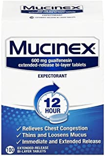 Mucinex 12 Hour Chest Congestion Expectorant