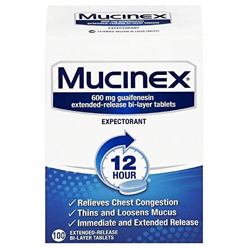 Mucinex 12 Hour Chest Congestion Expectorant