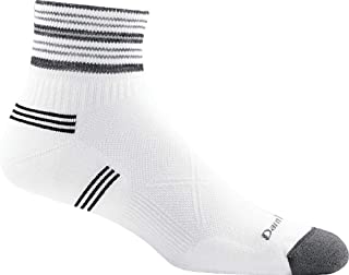 Darn Tough Coolmax Vertex 1/4 Ultra-Light Cushion Sock - Men's White Medium