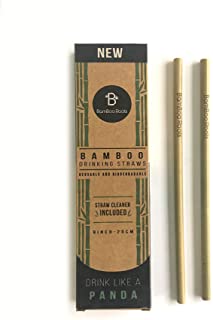 BamBoo Roots Reusable Bamboo Drinking Straws