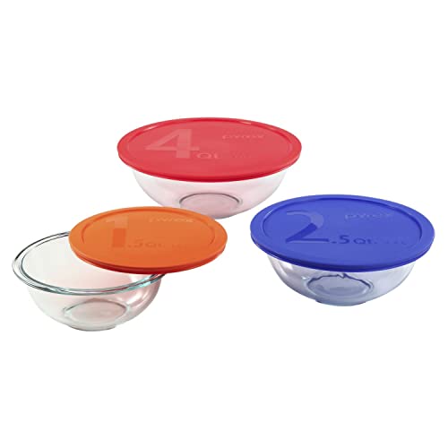 Pyrex Smart Essentials Mixing Bowls