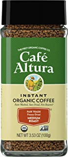 Cafe Altura Freeze Dried Instant Organic Coffee