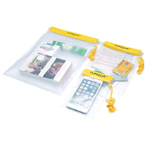 Yumqua Clear Waterproof Bags