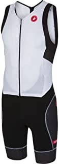 Castelli Free Sanremo Sleeveless Suit - Men's White/Black