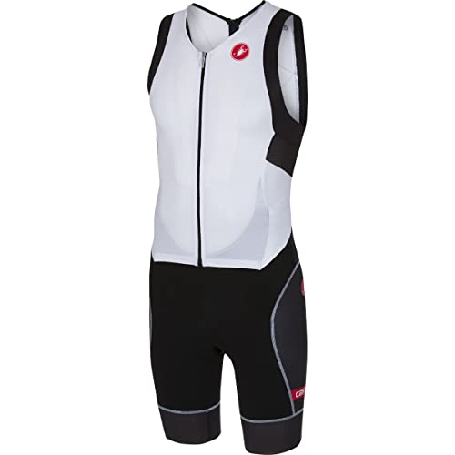 Castelli Free Sanremo Sleeveless Suit - Men's White/Black