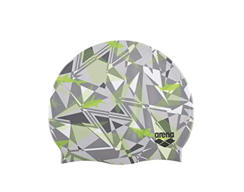 arena Printed Silicone Swimming Cap