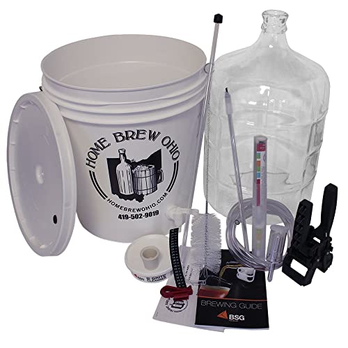 Home Brew Ohio RL-WKZ2-0IJS Gold Complete Beer Equipment Kit