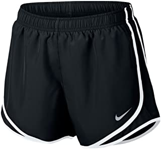 NIKE Women's Dry Tempo Running Short Black/White/Wolf Grey Size Small