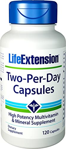 Life Extension Two Per Day High Potency Multivitamin & Mineral Supplement