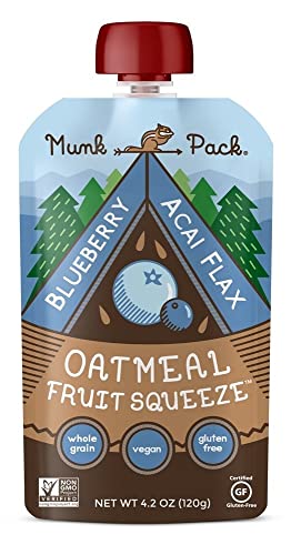 Munk Pack Oatmeal Frt Sqz Bbry Acai 4.2 Oz