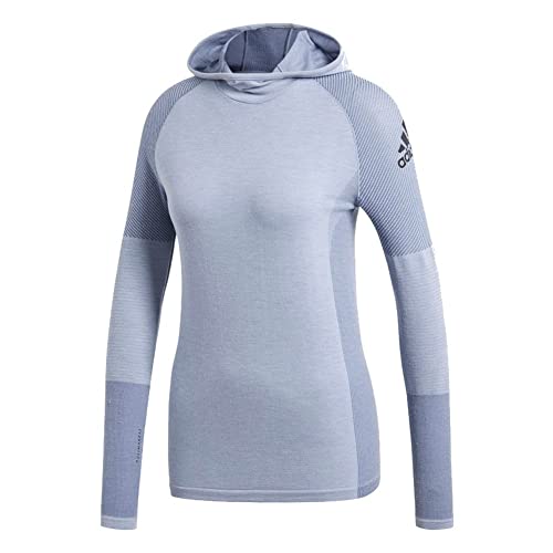 adidas Sport Performance Women's Climaheat Primeknit Hooded Tee