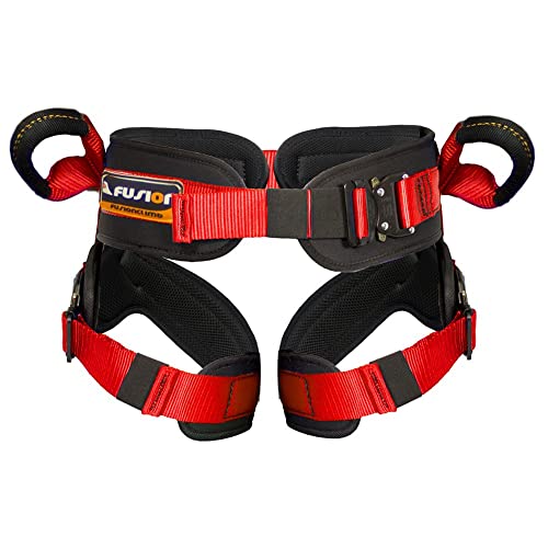 Fusion Climb Rebounder Padded Half Body Bungee-Trampoline Harness Red