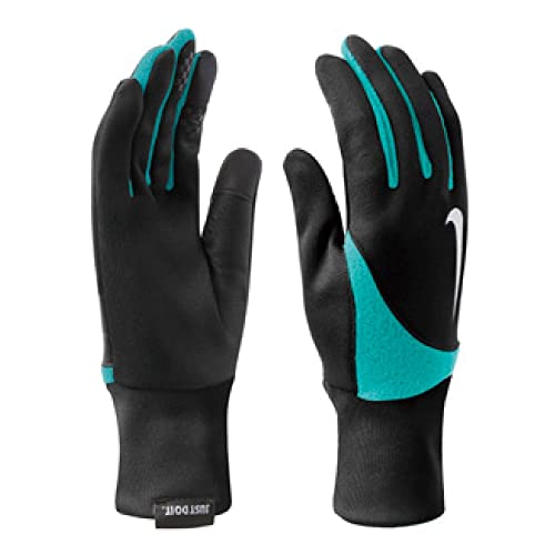 Nike Women's Element Thermal 2.0 Run Gloves Black/Light Aqua LG