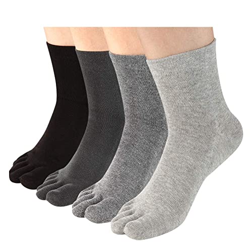 Meaiguo Toe Crew Socks