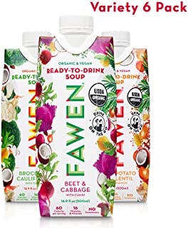 Ready to Drink Organic Vegan Superfood Soup Variety Pack