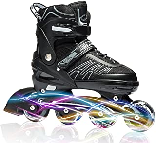 IUU Sports Adjustable Inline Skates for Kids and Adults
