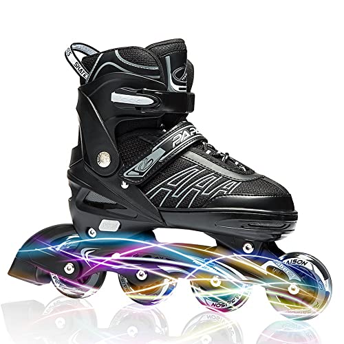 IUU Sports Adjustable Inline Skates for Kids and Adults