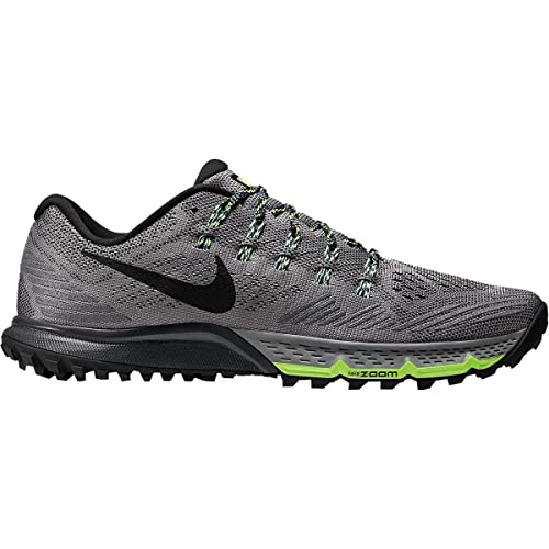 Nike Air Zoom Terra Kiger 3 Trail Running Shoe - Mens Cool Grey/Anthracite/Ghost Green/Black