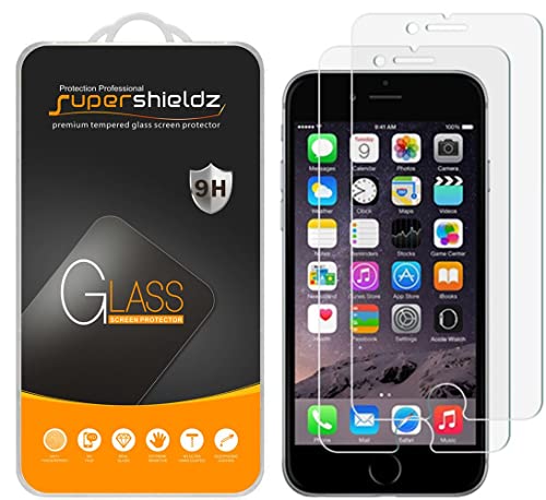 Supershieldz SS-TG-A-iPhone 7-2P 2-Pack Supershieldz for iPhone 8/ iPhone 7 Tempered Glass Screen Protector