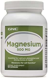 GNC Magnesium 500mg for Bone Tooth Strength