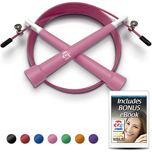 321 STRONG Plastic Jump Rope - Pink