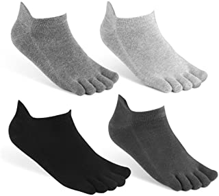 Meaiguo Toe Crew Socks