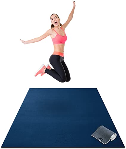 Premium Large Exercise Mat - 6' x 4' x 1/4