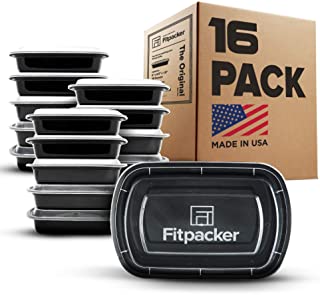 Fitpacker Meal Prep Containers - USA Quality and Safety - BPA Free Food Storage