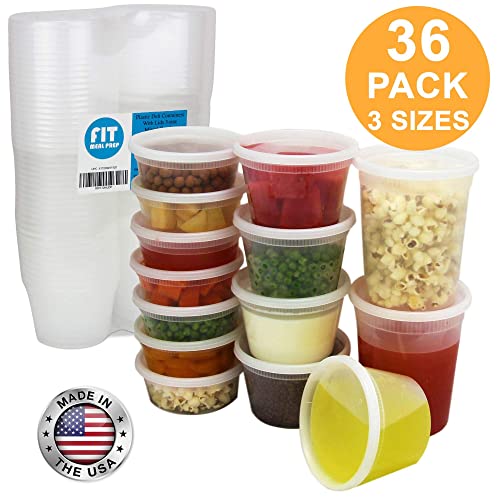 Fit Meal Prep Cups