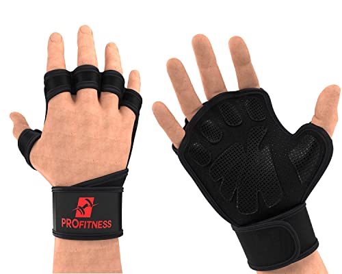 ProFitness Weight Lifting Ventilated Gloves Cross Training Gloves