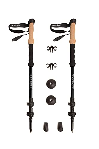 Montem Ultralight Carbon Fiber Hiking/Walking / Trekking Poles - One Pair