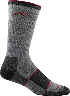 Darn Tough Men's Merino Wool Hiker Boot Sock Full Cushion Socks - Mens Charcoal Large